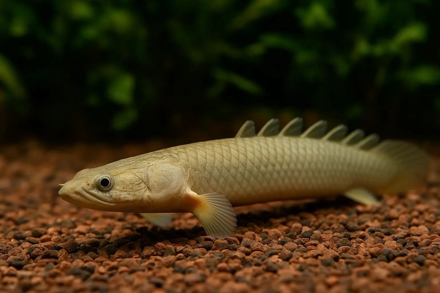 🐊 Senegal Bişiri – Akvaryumun Minik Ejderhası!