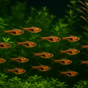 🌙 RASBORA HENGELI – Nano Tankların Turuncu Yüzücüsü!
