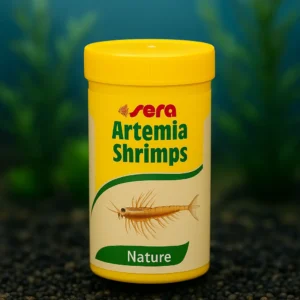 Sera Artemia Shrimps akvaryum balık yemi kutusu