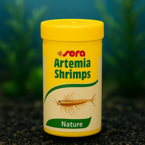 Sera Artemia Shrimps akvaryum balık yemi kutusu